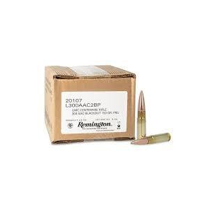 Remington Ammunition Remington UMC Rifle .300 AAC BLACKOUT, 150gr, FMJ - 200 rounds [MPN: 20107] - $246.41 at Firearms Depot 