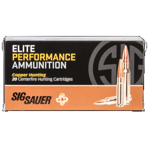 Sig Sauer Sig Sauer Elite Copper Hunting .243 WIN, 80gr, CHP - 20 Rounds [MPN: E243H120] - $33.77 at Firearms Depot 