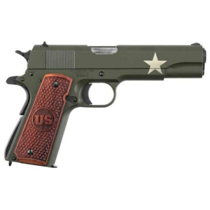 Auto Ordnance AUTO-ORDNANCE 1911 45ACP 5" 7+1 ODG/WOOD TANKER SPECIAL EDITION - $1019.00 at Firearms Depot 