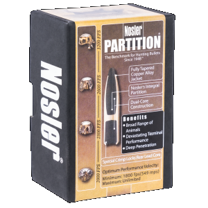 Nosler Nosler Partition, Nos 16330 Partition 30 165 Sptzr 50 - $60.68 at Firearms Depot 