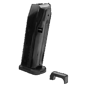 Shield Arms, Magazine, S15 Gen 3, 9MM, 15 Rounds, Nitride Finish, Black, For Glock 43X/48, Includes Steel Magazine Release