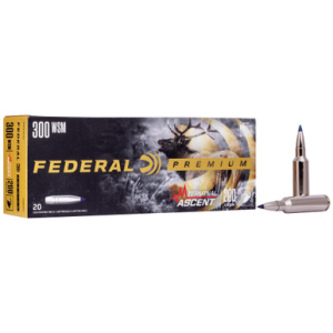 Federal Premium .300 WSM, 200gr, Terminal Ascent - 20 Rounds [MPN: P300WSMTA1]