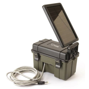 Hme Stealth Cam 12V Battery Box with Solar Panel - $71.44 at Firearms Depot 