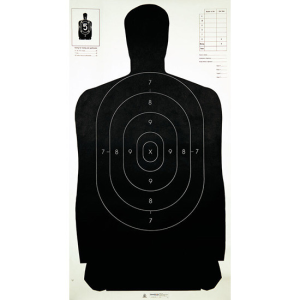 Champion Targets CHAMPION TARGETS TARGET B27 POLICE SILHOUETTE 100 PK - $53.85 at Firearms Depot 