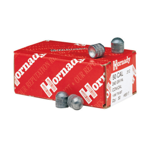 Hornady HORN CONICAL 50CAL 240GR PA - $17.10 at Firearms Depot 