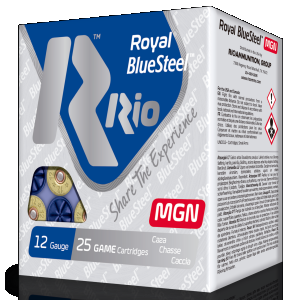 Rio Ammunition Rio Ammunition Royal Blue Steel Magnum 12 GA, 3in. 1-1/4oz. #2 Shot - 25 Rounds [MPN: RBSM362] - $19.52 at Firearms Depot 