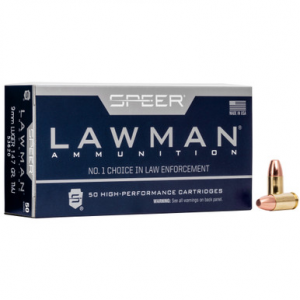 Speer Lawman 9MM, 115gr, TMJ - 50 Rounds [MPN: 53650]