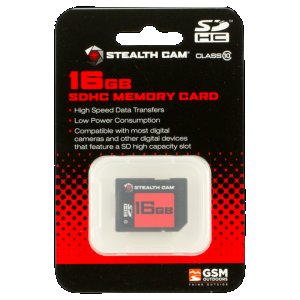 Stealth Stealth Cam Sd Memory Card, Steal Stc-16gb 16gb Sd Card - $11.80 at Firearms Depot 