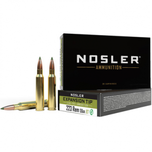 Nosler Ammunition 223 Remington, 55gr, E-Tip - 20 rounds
