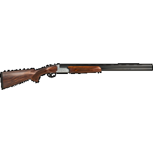 Fausti USA Caledon 16 Gauge 28" Vent Rib Barrel 2.75" Chamber 2 Rounds Walnut Stock Blued Barrel Finish Silver Receiver with Engravings 15602 Over/Under Shotgun