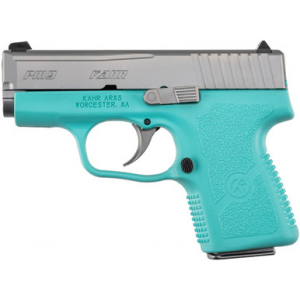 KAHR ARMS PM9 9MM 3" 2 6RD 1 7RD ROBBIN EGG BLUE STAINLESS STEEL