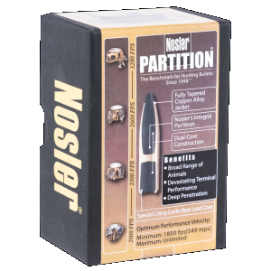 Nosler Nosler Partition, Nos 16326 Partition 7mm 150 Sptzr 50 - $52.14 at Firearms Depot 
