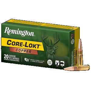 Remington Ammunition Remington Core-Lokt Copper .300 AAC BLACKOUT, 120gr, HP [MPN: R27857] - 20 rounds - $34.88 at Firearms Depot 