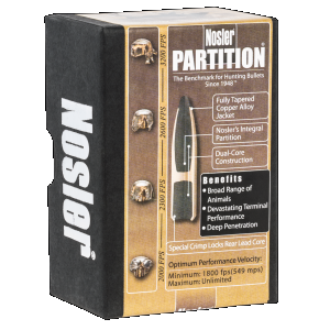 Nosler Nosler Partition, Nos 35643 Partition 25 120 Sptzr 50 - $71.39 at Firearms Depot 