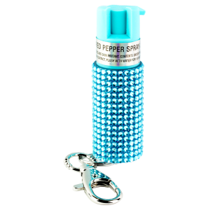 Sabre Sabre Jeweled Spray W/key Ring Teal - $9.87 at Firearms Depot 