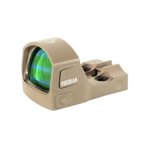 Viridian Weapon Technologies Viridian Rfx15 Green Dot Reflex Sight Vir 9810143 1x17 Micro Grn Fde - $269.00 at Firearms Depot 