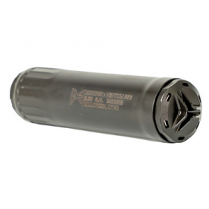 HUXWRX Safety Company Ventum 556 Suppressor 556NATO Nitride QPQ Finish Black 17 4PH Stainless Steel 1/2x28 Direct Thread