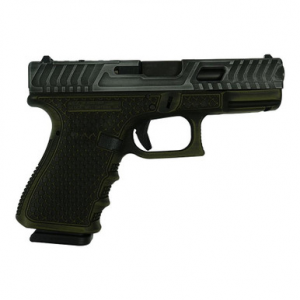 Glock 19 Gen 3 Custom "Tarpon Green Frame" Handgun 9mm Luger 15/rd Magazines (2) 4" Barrel with Trigger Shoe Optic Cut US Made