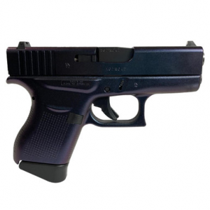 Glock 43 Custom "Mongoose Purple" Subcompact Handgun 9mm Luger 6rd Magazines (2) 3.41" Barrel USA Made