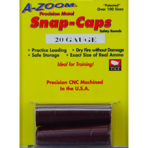 Azoom Snap Caps 20ga 2/pk