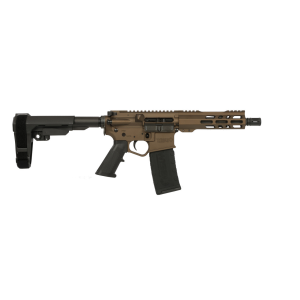 Wise Arms Wise Arms WA-15B 5.56 NATO, 7.5" Barrel, SBA3 Brace, 30 rnd - Bronze [MPN:7.5-556-SBA3-MNB] - $693.74 at Firearms Depot 