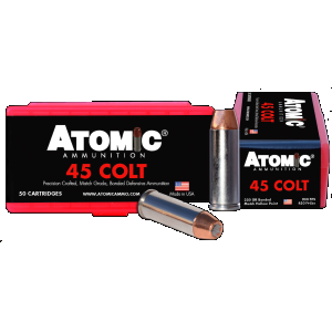 Atomic Atomic Ammunition .45 LONG COLT, 250gr, HP - 50 Rounds - $54.16 at Firearms Depot 