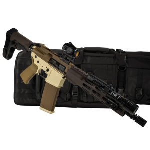 Shark Coast Tactical Shark Coast Tactical Drake 5.56 Nato, 10.5" Barrel, SBA3 Brace, Crossfire Red Dot, Streamlight ProTac, 30 rnd - Tan & Brown [MPN:SCC06186DRAKE-P] - $1006.40 at Firearms Depot 