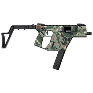 Kriss Kriss Vector SBR Gen III 10mm, 5.5" Barrel, 33 rnd - Ironwood Delta Camo [MPN:KV10-3SRD00] - $1809.59 at Firearms Depot 