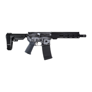 Shark Coast Tactical Shark Coast Tactical 5.56 Nato, 10.5" Barrel, SBA3 Brace, 30 rnd - Military Grey [MPN:SCC07435MILGY-P] - $864.57 at Firearms Depot 