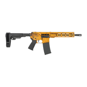 Shark Coast Tactical Shark Coast Tactical Topography 5.56, 10.5" Barrel, SBA3 Brace, 30 rnd - Orange [MPN:SCC07329TOPOR-P] - $864.57 at Firearms Depot 