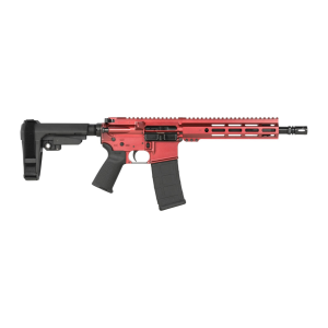 Shark Coast Tactical Shark Coast Tactical Blaze 5.56 Nato, 10.5" Barrel, SBA3 Brace, 30 rnd - Red [MPN:SCC07121BLZ-P] - $801.66 at Firearms Depot 