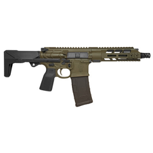 PRIMARY WEAPONS SYSTEMS MK107 MOD 2 SBR .300 BLK, 7.75" Barrel, 30 rnd - OD Green [MPN:2M107RB13C-1F]
