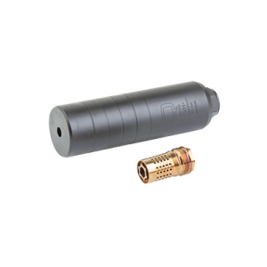Q Llc Q Lil' Drop Kick 6.5 Creedmoor 5/8X24 Thread Pitch Cherry Bomb - Black [MPN:SIL-LC-QUICKIE-86] - $750.00 at Firearms Depot 