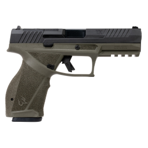 Taurus Taurus TX9 9mm, 4.5" Barrel, Optic Ready, 17 rnd - OD Green/Black [MPN:1-TX9F441-OD] - $398.51 at Firearms Depot 