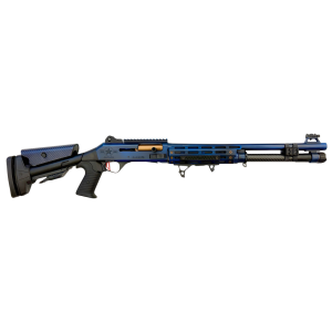 Orthos Arms Orthos Raider S4 America 250th Elite 12 GA, 18.5" Ported Barrel, 5 rnd - Distress Blue Carbon Fiber [MPN:S4RU250E] - $1699.99 at Firearms Depot 