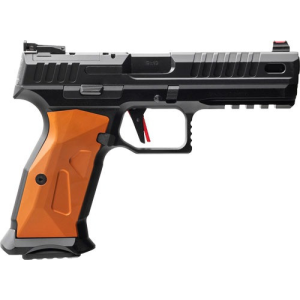 Mac Military Armament Corp RA9 Sport 9mm, 4.75" Barrel, Optic Ready, 17 rnd - Black/Orange [MPN:15000651] - $592.99 at Firearms Depot 