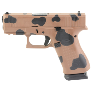 Glock Glock 43X 9mm, 3.4" Barrel, 15 rnd - Brown/Black Mystery Doo [MPN:UX4350204NR15] - $531.24 at Firearms Depot 