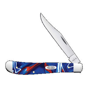 Case 11229 Patriotic Kirinite Slimline Trapper