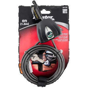 Covert 0.1875 in Master Lock Security Cable Black
