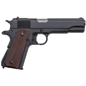 Auto Ordnance Auto Ordnance, 1911, Semi-automatic, Metal Frame Pistol, Full Size, 45ACP, 5" Barrel, Steel, Matte Black Finish, Plastic Grips, 7 Rounds, 1 Magazine, GI Specs - $711.60 at Firearms Depot 