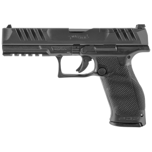 Walther Walther, PDP, Optics Ready, Semi-automatic, Polymer Frame, Striker Fired, Full Size Frame, 9MM, 5" Barrel, Black, Adjustable Rear Sight, 18Rd - $649.00 at Firearms Depot 