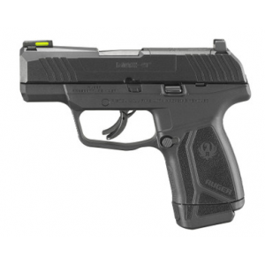 Ruger 3503 Max-9 Pro Optic Ready 9mm Luger 3.20" 10+1,12+1 Black Black Oxide Steel Slide Black Polymer Grip