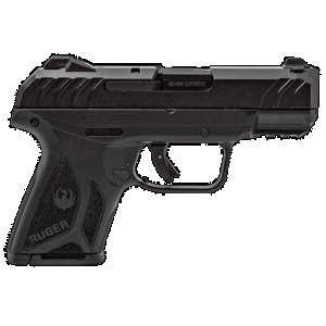 Ruger 3818 Security-9 Compact 9mm Luger 3.42" 10+1 Black Black Oxide Steel Slide Black Polymer Grip