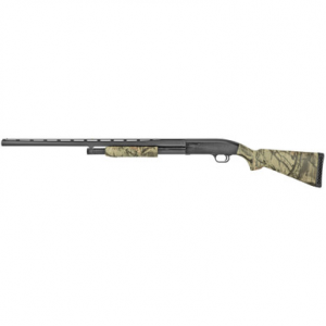 Mossberg, Model 88, All Purpose, Pump Action, 12 Gauge, 3" Chamber, 28" Vent Rib Barrel, Blued Finish, Mossy Oak Treestand Synthetic Stock