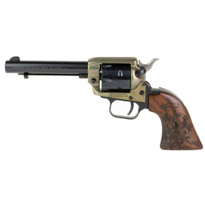 Heritage Manufacturing Rough Rider Revolver .22LR 4.75" Barrel 6 Rounds Buffalo Bill Grips Imitation Color Case Hardening and Black Finish