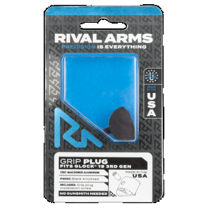 Rival Arms Grip Plug, Rival Ra75g201a Grip Plug Glock 19 Gen3 Blk