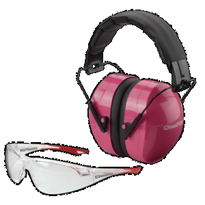 Champion Targets Eyes And Ears, Champ 40624 Ballistic Eyes/ears Pink