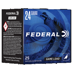 Federal Game-Shok 24 GA, 2-1/2in. 1-1/16oz. #8 Shot - 25 Rounds [MPN: N1248]