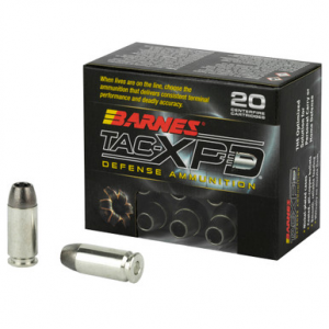 Barnes Bullets TAC-XP Defense .40 S&W, 140gr, HP - 20 Rounds [MPN: 21554]
