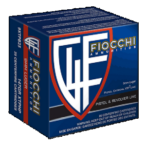 Fiocchi Hyperformance 9MM, 147gr, XTPHP - 25 Rounds [MPN: 9XTPB25]